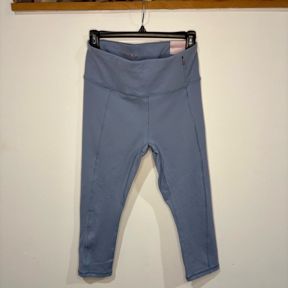 Women's High-Waist Leggings in Slate Blue